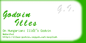 godvin illes business card
